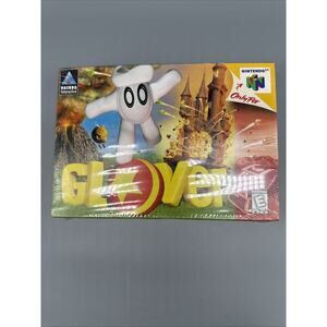 Glover Nintendo 64 N64 Factory Sealed New Hasbro Interactive Authentic